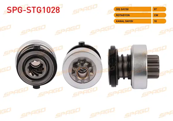 SPAGO Spg Stg1028 Marş Dişlisi 9 Dış Cw 10 Kanal Opel Astra Vectra Omega Zafira Megane İ Scenic İ Espace