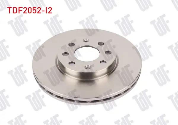 TDF 2052-I2 | Ön Fren Aynası Corsa D 07 Corsa E 14 Adam 13 Fiat Punto Evo 09 Grande Punto 05 257x22x4dl Hava li