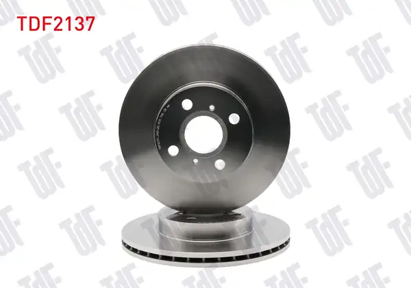 TDF TDF2137 | Fren Diski Ön Havalı 4 Bjn 255x22x55x48 Toyota Corolla _e10_ 1 3i Ee101 1992 1997 Corolla _e10_ 1 6i Ae101 1992 1997