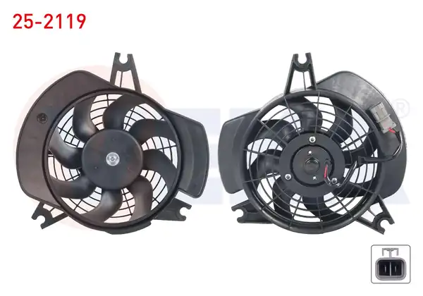 VEKA 25-2119 | Fan Motoru Klima Radyatörü Sol Hyundai Starex 2 5 CRDI 1997 2007