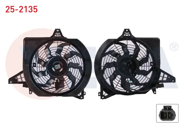 VEKA 25-2135 | Fan Motoru Davlumbazlı Hyundai H1 Starex 2 5 CRDI 2008