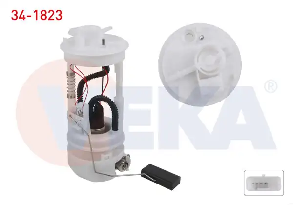 VEKA 34-1823 | Yakıt Depo Şamandırası 3 Bar Kafa Olcusu 123,5mm Fiat Marea