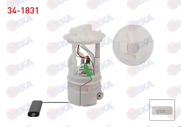 VEKA 34-1831 | Yakıt Depo Şamandırası 3 Bar Fiat Punto 1.2-1.4 1993-2012