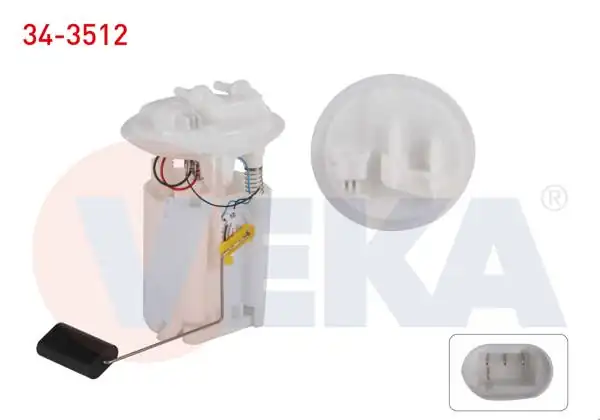 VEKA 34-3512 | Yakıt Depo Şamandırası Çift Cıkıslı 3.5 Bar Dacia Logan