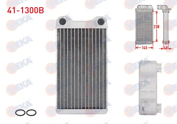 VEKA 41-1300B | Kalorifer Radyatörü Brazing Audi A4 8ec B7 1 6 2004 2008