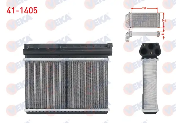 VEKA 41-1405 | Kalorifer Radyatörü Mekanik Bmw 3 Serisi E36 316i 318i 320i 323i 325i 328i 1990 1998
