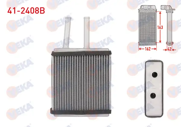 VEKA 41-2408B | Kalorifer Radyatör Brazing Kia Sportage (K00) 2.0İ 1994-2004