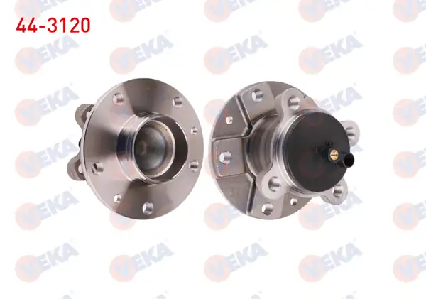 VEKA 44-3120 | Porya Sol Sağ Arka Rulmanlı Kampanalı Fren İçin 5 Bjn Renault Captur II 2020 Megane IV 2016 Nissan Juke II 2020