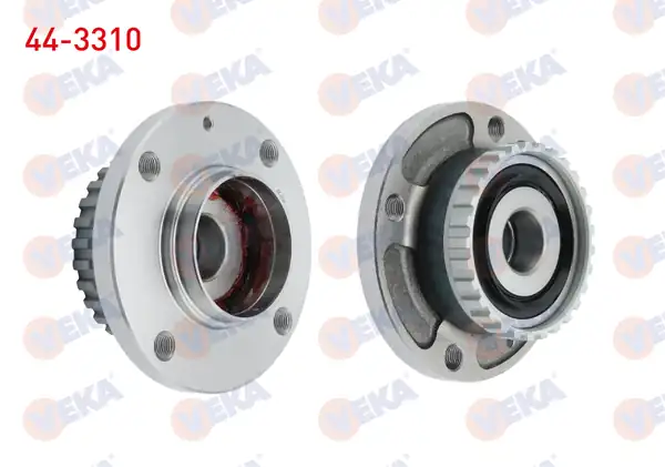 VEKA 44-3310 | Porya Sol-Sağ Arka Rulmanlı Peugeot 306 (7B,N3,N5) 1.6İ ABS li 29 Dıs Kampanalı Fren Dar ABS Halkalı 1993-2002