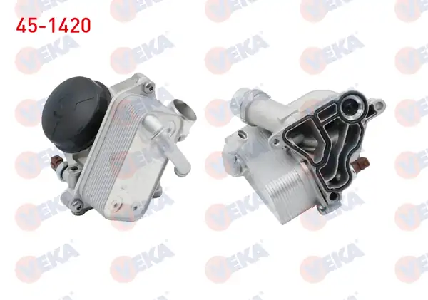 VEKA 45-1420 | Yağ Soğutucu Komple BMW (F06, F10, F11, F30, X1 E84, X3 F25, X4 F26, Z4 E89) N20