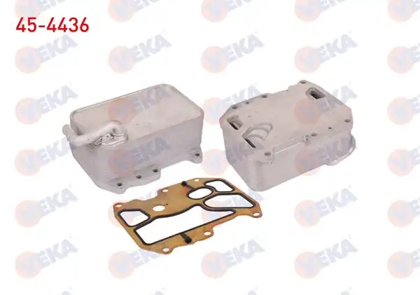 VEKA 45-4436 | Yağ Soğutucusu Tek VW Amarok (2Ha) 3.0 TDI 2018-/ Touareg (Cr7) 3.0 TDI 2018-/ Audi Q7 (4Mb) 3.0 TDI 2018-/ Q8 (4Mn) 3.0 TDI 2018-/ A8 (4N2) 3.0 TDI 2017 -
