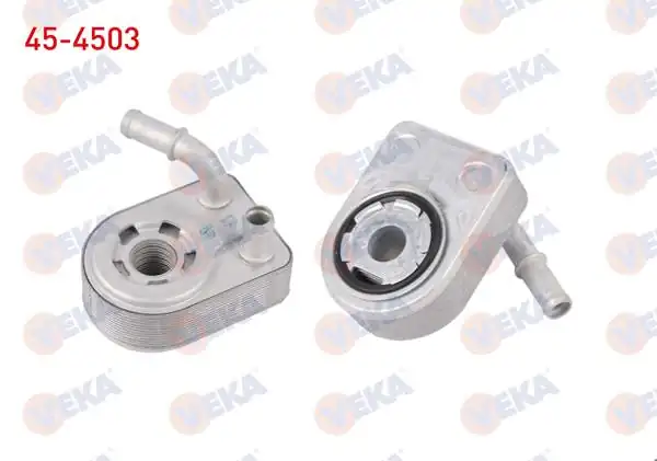 VEKA 45-4503 | Yağ Soğutucusu Ford B-Max 1.4 2012-/ C-Max II 1.6 Tı 2010-/ Fiesta VI 1.4 2008-/ Focus II 1.6 Tı 2004-2012 / Focus III 1.6 Ecoboost 2011-2015 / Kuga II 1.6 Ecoboost 2010-/ Mondeo IV 1.6 Ecoboost 2011-2015