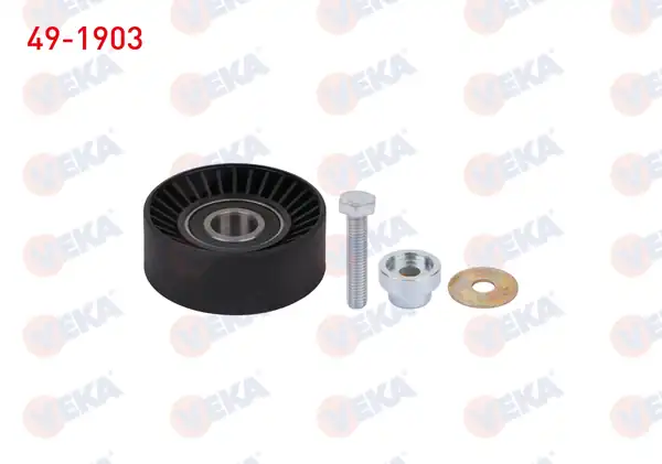 VEKA 49-1903 | V.Kayışı Gergi Rulmanı Plastik Ford Fiesta III 1.1 70X26 1989-1995