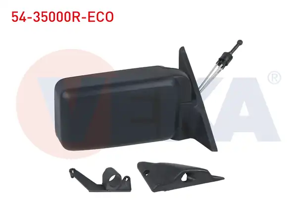 VEKA 54-35000R | Eco Dış Dikiz Aynası Sağ Mekanik R9 L42 1985 1998 R11 B C37 Flash 1983 1995