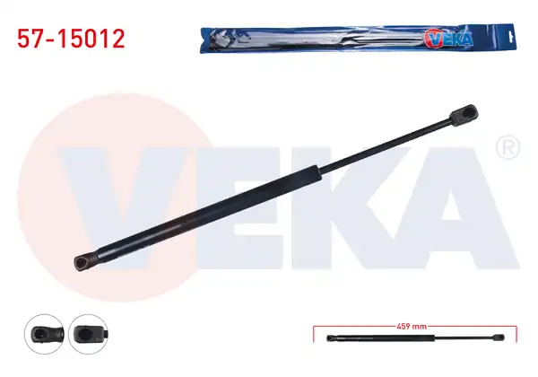 VEKA 57-15012 | Motor Kaput Amortisörü 459mm 300n Citroen Xsara 1997 2005 2 Adet
