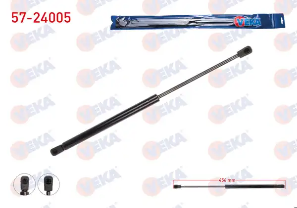 VEKA 57-24005 | Bagaj Amortisörü 456mm / 570N Kia Sportage (Sl) 2010-| 2 Adet