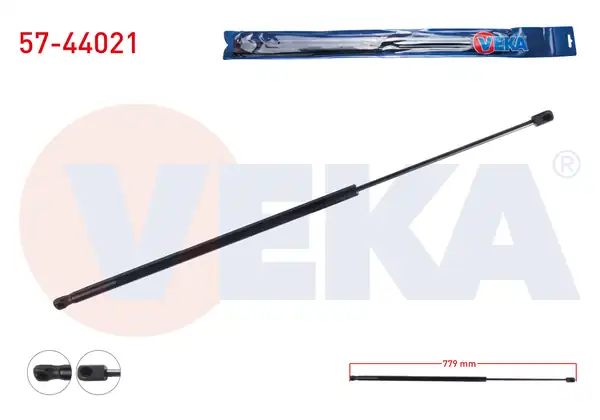 VEKA 57-44021 | Motor Kaput Amortisörü 779mm 285n Volkswagen Golf VII 5g1 2012 2 Adet