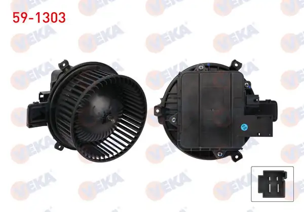 VEKA 59-1303 | Kalorifer Motoru Audi A4