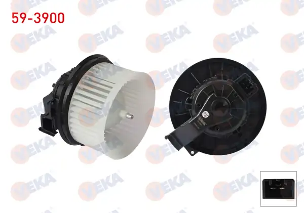 VEKA 59-3900 | Kalorifer Motoru Skoda Citigo 2011