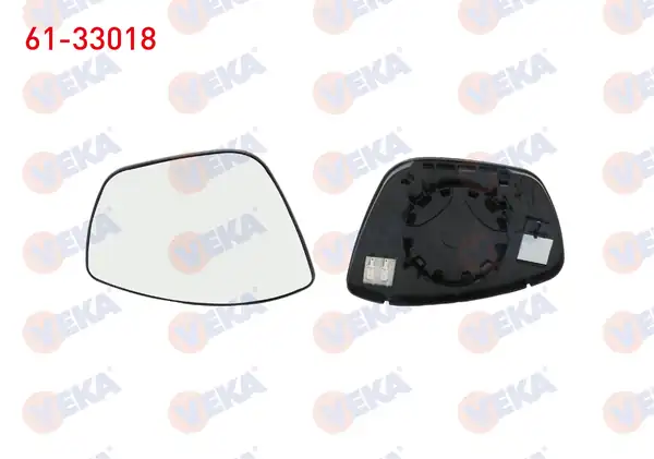 VEKA 61-33018 | Ayna Camı Sağ Elektrikli Isıtmalı Peugeot 2008 2019 Peugeot 2008 II 2019 Opel Corsa F 2019
