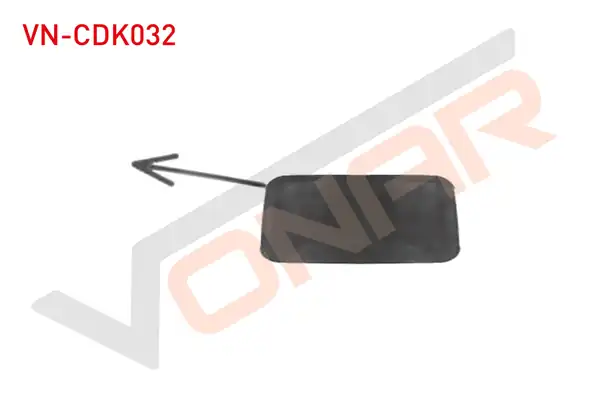VONAR Vn Cdk032 Arka Tampon Çeki Demir Kapağı Peugeot 3008 2 Adet