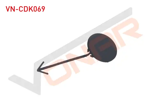 VONAR Vn Cdk069 Arka Tampon Çeki Demir Kapağı VW Jetta 2011 2014