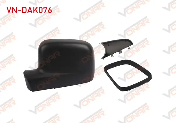 VONAR Vn Dak076 Dikiz Ayna Kapağı Sol 3 Parça Set Transporter T5 Caddy