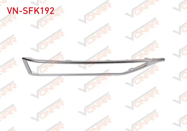VONAR Vn Sfk192 Sis Far Kapağı Üst Çıtası Krom Sol Super B 2020