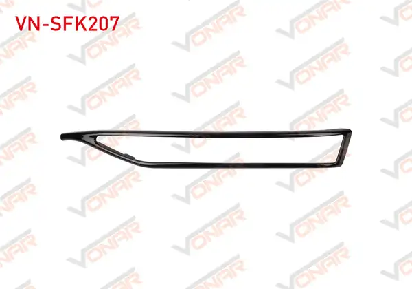 VONAR Vn Sfk207 Sis Far Kapağı Üst Çıtası Parlak Siyah Sağ Skoda Superb 2020