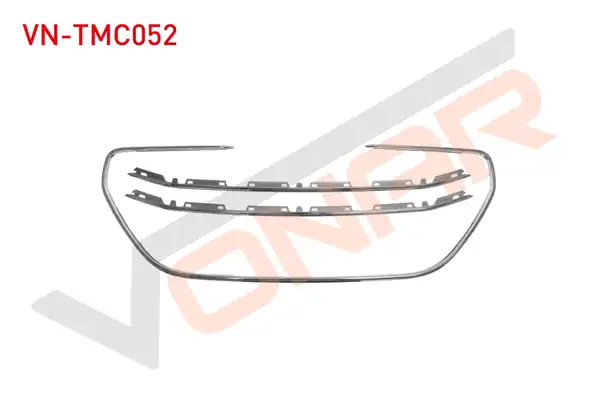 VONAR Vn Tmc052 Ön Tampon Çıtası Krom Takım Peugeot 301