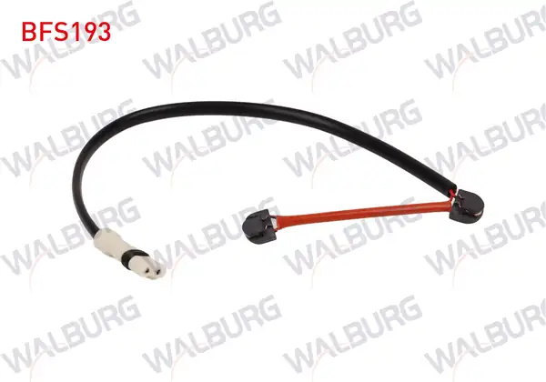 WALBURG BFS193 | Balata İkaz Kablosu Arka Sol Sağ 495mm Porsche 911 Carrera Cabrio Targa Tavan Turbo Turbo S 1998 2012