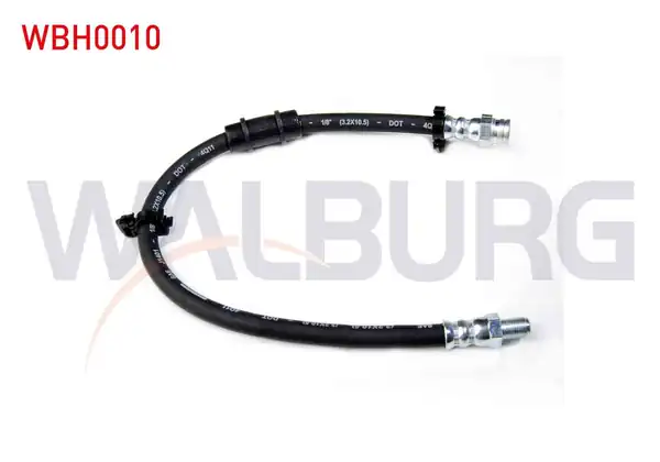 WALBURG WBH0010 | Fren Hortumu Sol Sağ Ön 410mm Fiat Uno 70 1994 2000 Fiat Uno 60 1983 1996 2 Adet