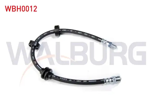 WALBURG WBH0012 | Fren Hortumu Ön Sol Sağ 460mm Fiat Albea 2003 Palio 178bx 178dx 1996 2005 2 Adet