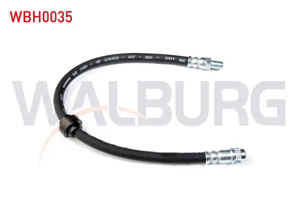 WALBURG WBH0035 | Fren Hortumu Ön Sol Sağ 390mm Renault Megane İ Ba0 1 1996 2003 Renault Scenic İ Ja 1999 2003 2 Adet