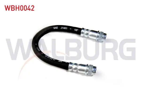 WALBURG WBH0042 | Fren Hortumu Arka Sol Sağ 180mm Renault Megane II 2 Adet