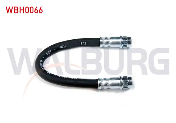 WALBURG WBH0066 | Fren Hortumu Arka Sol Sağ 200mm Peugeot 206 2 Adet