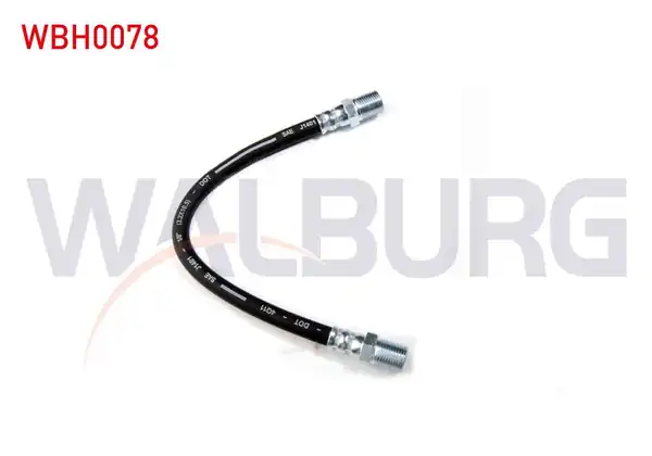 WALBURG WBH0078 | Fren Hortumu Arka Sol Sağ 260mm Karsan J9 Premier 2007 2010 2 Adet
