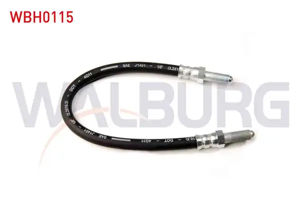 WALBURG WBH0115 | Fren Hortumu Arka Sol Sağ 300mm Ford Taunus II III 80 1970 1982 2 Adet