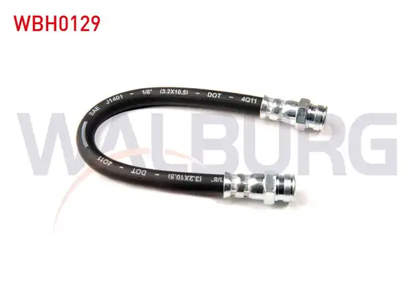 WALBURG WBH0129 | Fren Hortumu Arka Sol Sağ 230mm Skoda Favorit 135 1989 1994 2 Adet