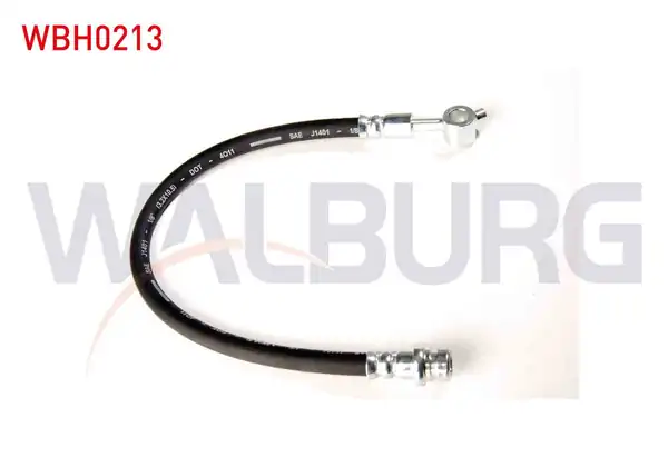 WALBURG WBH0213 | Fren Hortumu Ön Sol Sağ 340mm Nissan Navara Np300 D23 2015 Nissan Pathfinder R51 2005 2 Adet