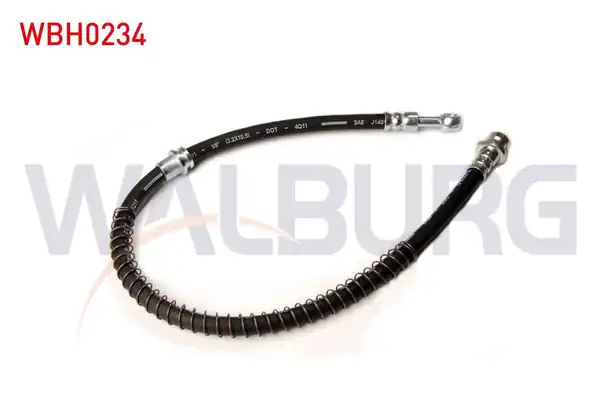 WALBURG WBH0234 | Fren Hortumu Ön Sol Sağ 550mm Mitsubishi Galant VI Ea 1996 2004 2 Adet