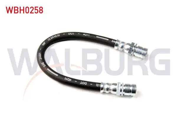 WALBURG WBH0258 | Fren Hortumu Arka Sol Sağ 250mm Daihatsu 2 Adet