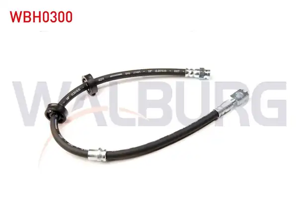 WALBURG WBH0300 | Fren Hortumu Ön Sol Sağ 520mm Seat Cordoba 2 Adet