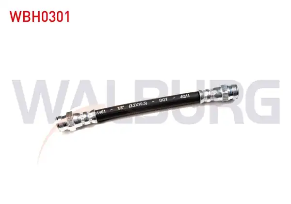 WALBURG WBH0301 | Fren Hortumu Arka Sol Sağ 130mm Seat Cordoba 6k2 1999 2002 Volkswagen Golf III 1h1 1991 1999 2 Adet