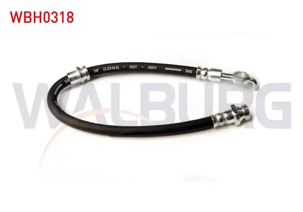 WALBURG WBH0318 | Fren Hortumu Ön Sol Sağ 400mm Isuzu Trooper Usb 1983 1991 Opel Frontera A 1992 1998 2 Adet