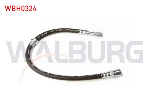 WALBURG WBH0324 | Fren Hortumu Ön Sol Sağ 370mm Opel Vectra B 1995 2003 2 Adet