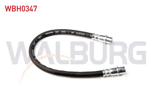 WALBURG WBH0347 | Fren Hortumu Arka Sol-Sağ 340mm Mercedes A Class (W168) 1997-2004 | 2 Adet