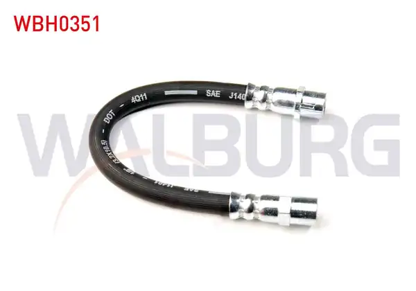 WALBURG WBH0351 | Fren Hortumu Arka Sol Sağ 200mm Bmw 3 Serisi E36 1990 1998 2 Adet
