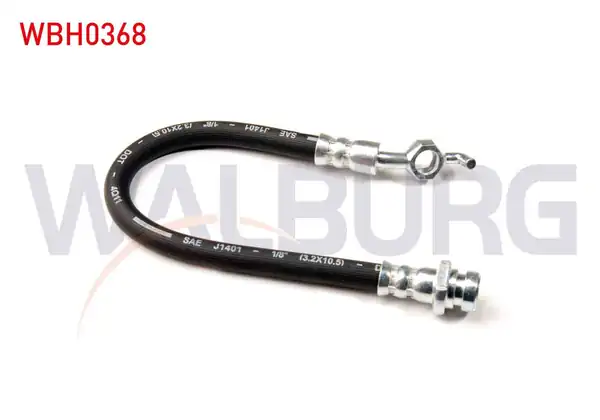 WALBURG WBH0368 | Fren Hortumu Arka Sol Sağ 240mm Toyota Avensis T25 2003 2008 2 Adet