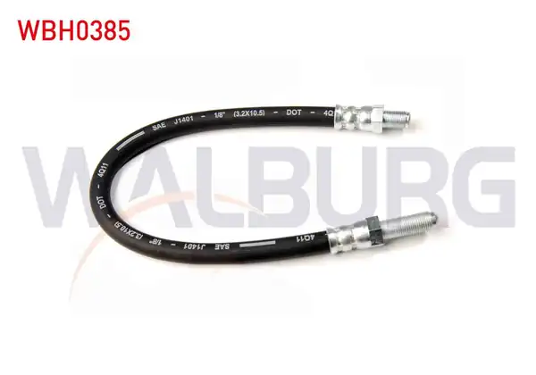 WALBURG WBH0385 | Fren Hortumu Arka Sol Sağ 340mm Ford Ka 2008 2 Adet